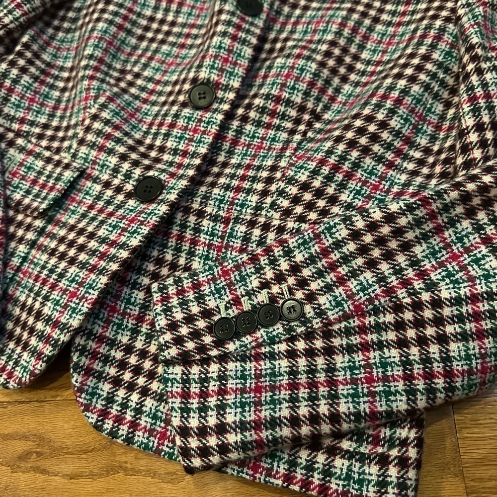 Talbots Plaid Jacket Size 4 Business Casual - Picture 3 of 9
